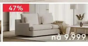 Skeidar 3-seter, NOK 9999 tilbud