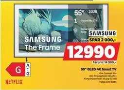 POWER 55 QLED 4K Smart TV, NOK 12990 tilbud