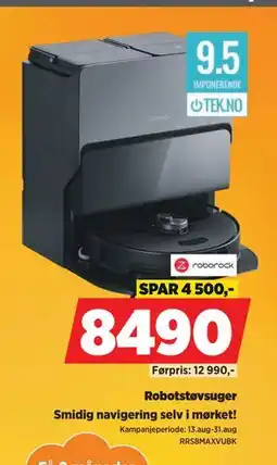 POWER Robotstøvsuger, NOK 8490 tilbud