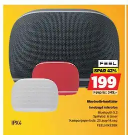 POWER Bluetooth-høyttaler, NOK 199 tilbud