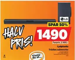 POWER Lydplanke, NOK 1490 tilbud