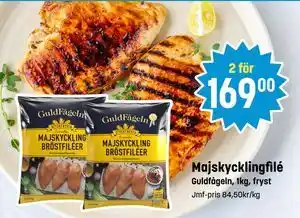 Eurocash Majskycklingfilé, SEK 169 tilbud
