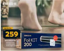 Megaflis Ebeco foil kit 200 tilbud