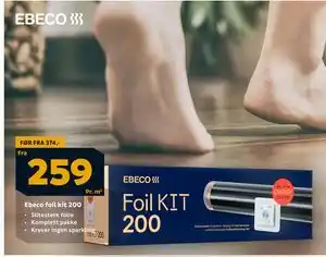 Megaflis Ebeco foil kit 200 tilbud