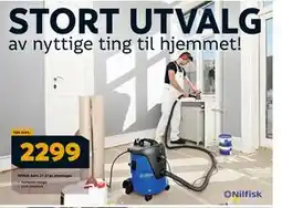 Megaflis Nilfisk Aero 21-21 pc støvsuger, NOK 2299 tilbud