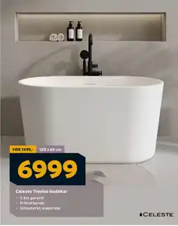 Megaflis Celeste Treviso badekar tilbud