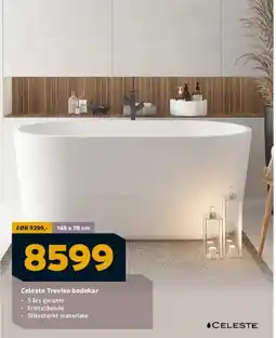 Megaflis Celeste Treviso badekar tilbud