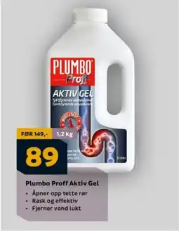 Megaflis Plumbo Proff Aktiv Gel tilbud