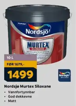 Megaflis Nordsjø Murtex Siloxane tilbud
