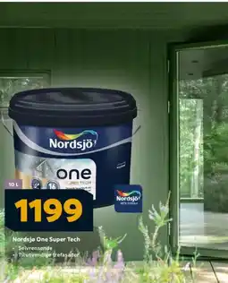 Megaflis Nordsjø One Super Tech tilbud