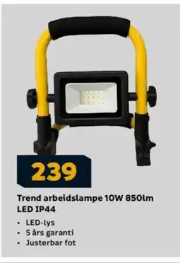 Megaflis Trend arbeidslampe 10W 850lm tilbud