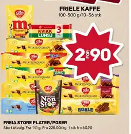 Coop Marked FREIA STORE PLATER/POSER tilbud