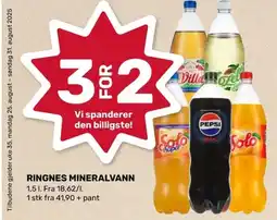 Coop Marked RINGNES MINERALVANN tilbud
