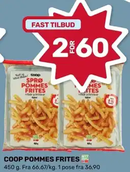 Coop Marked COOP POMMES FRITES tilbud
