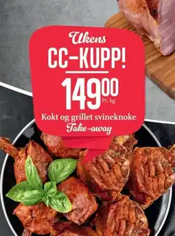 CC Mat Kokt og grillet svineknoke Take-away tilbud