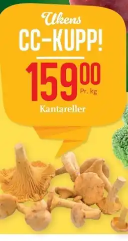 CC Mat Kantareller tilbud