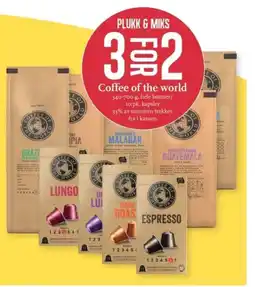 CC Mat Coffee of the world tilbud