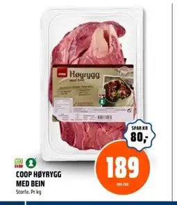 Coop Obs Coop Høyrygg med bein tilbud