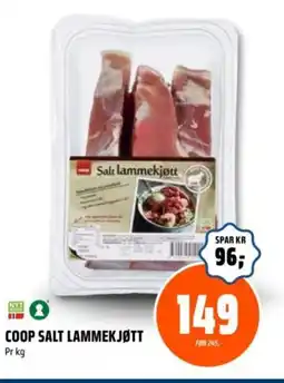 Coop Obs Coop salt lammekjøtt tilbud