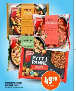 Coop Obs Findus Pytt i panne/ kylling & pasta tilbud