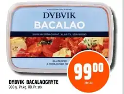 Coop Obs Dybvik bacalaogryte tilbud