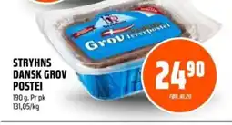 Coop Obs Stryhns dansk grov postei tilbud