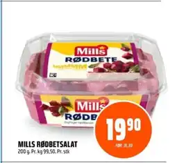 Coop Obs Mills rødbetsalat tilbud