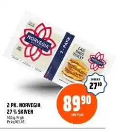 Coop Obs Norvegia 27% skiver tilbud