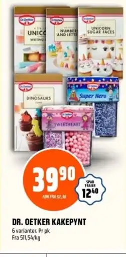 Coop Obs Dr. Oetker Kakepynt tilbud