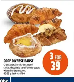 Coop Obs Coop diverse bakst tilbud