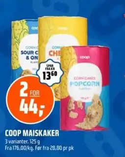 Coop Obs Coop maiskaker tilbud