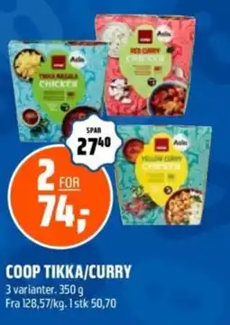 Coop Obs Coop tikka/curry tilbud
