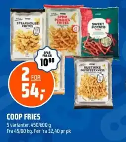 Coop Obs Coop fries tilbud