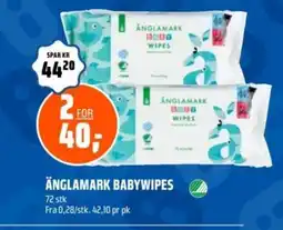 Coop Obs Änglamark babywipes tilbud