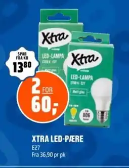 Coop Obs XTRA led-pære tilbud