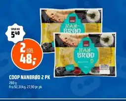 Coop Obs Coop nanbrød tilbud