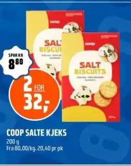 Coop Obs Coop salte kjeks tilbud