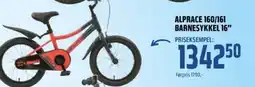 Coop Obs Alprace 160/161 barnesykkel 16" tilbud
