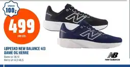 Coop Obs Løpesko New Balance 413 dame og herre tilbud