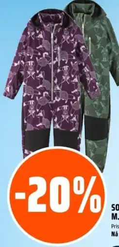 Coop Obs Softshelldress nurmes tilbud