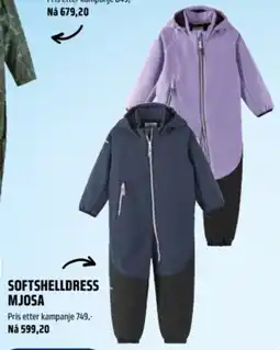 Coop Obs Softshelldress mjosa tilbud