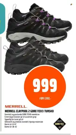 Coop Obs Merrell Claypool 2 Gore-tex® tursko tilbud