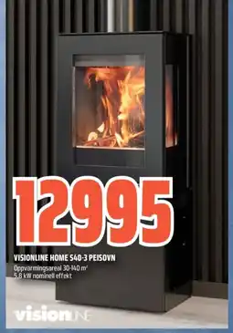 Coop Obs Visionline Home S40-3 peisovn tilbud