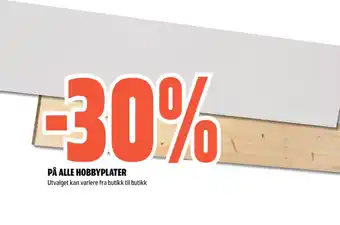 Coop Obs På alle hobbyplater tilbud