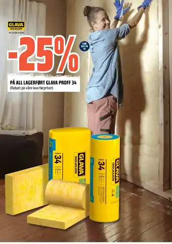 Coop Obs På all lagerført Glava Proff 34 tilbud