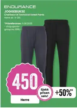 Sport Outlet JOGGEBUKSE, NOK 450 tilbud