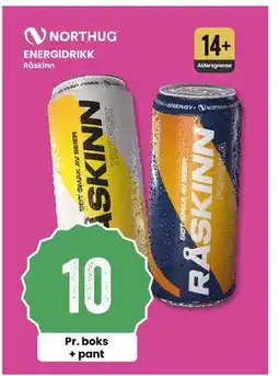 Sport Outlet ENERGIDRIKK, NOK 10 tilbud