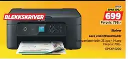 POWER Skriver, NOK 699 tilbud