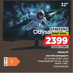 POWER Odyssey G5, NOK 2399 tilbud