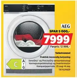 POWER Tørketrommel, NOK 7999 tilbud